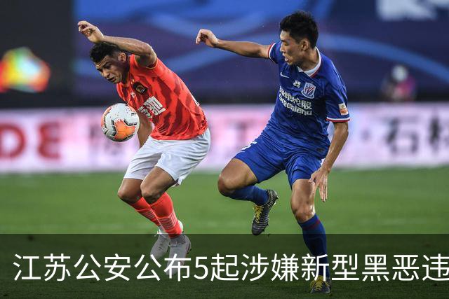 江苏公安公布5起涉嫌新型黑恶违法犯罪典型案例